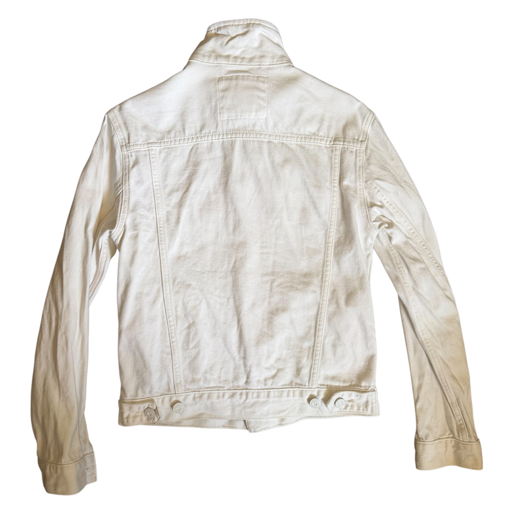 White Denim Jacket