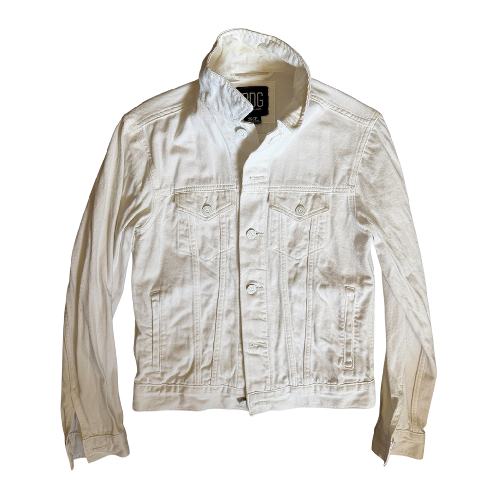 White Denim Jacket