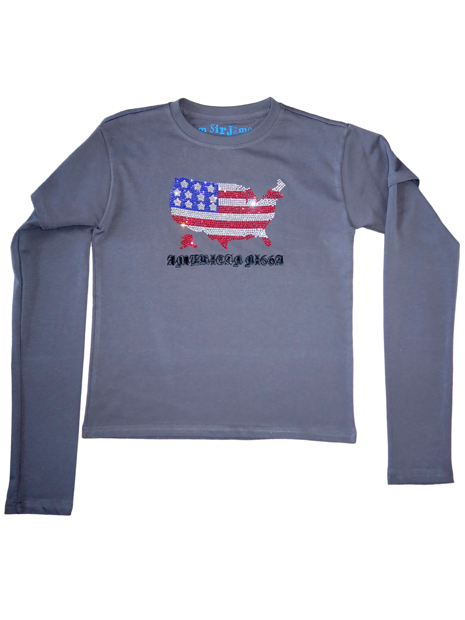 American Nigga Graphic Long-Sleeve