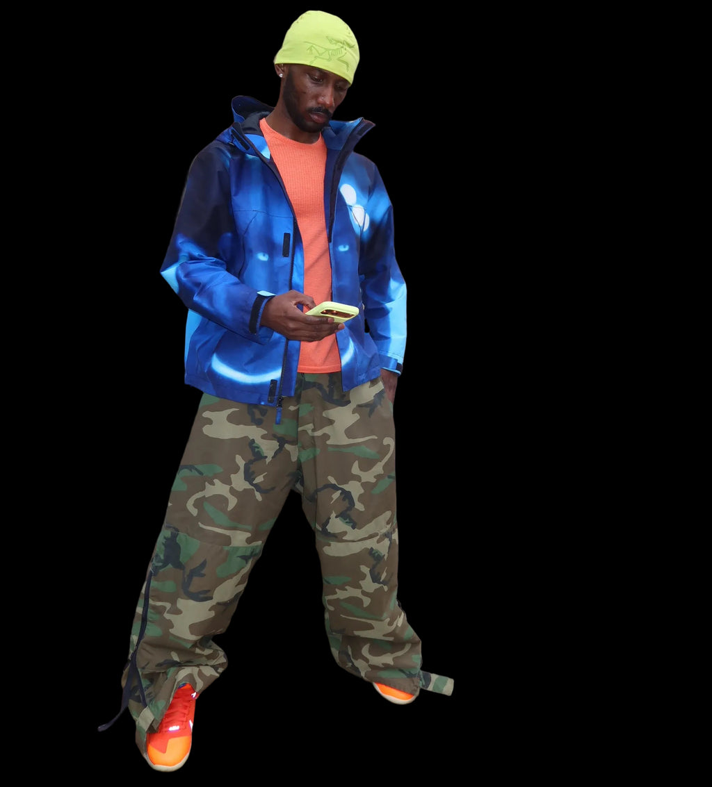 Vintage Military Baggy Cargo Pants