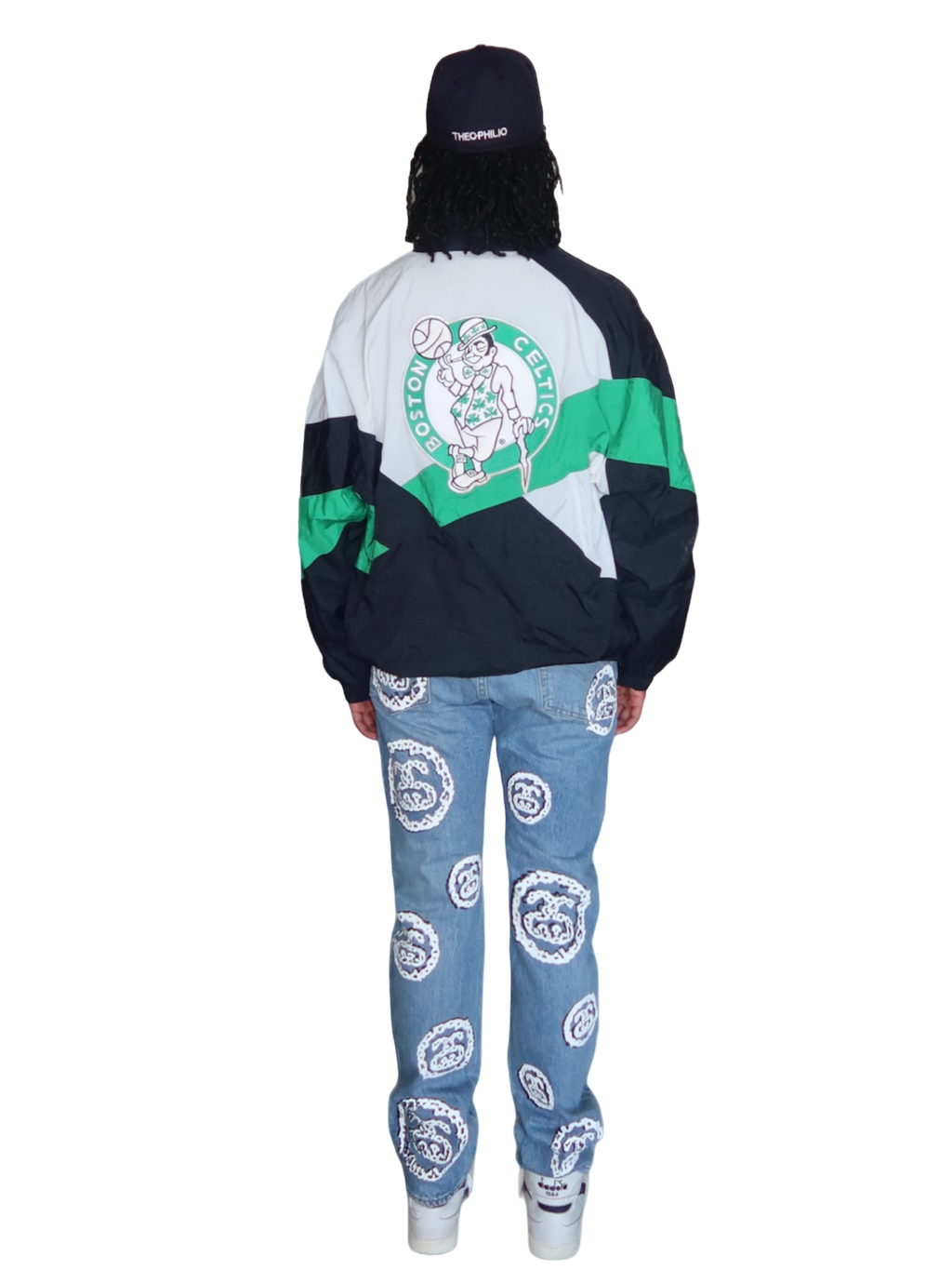 Vintage Celtics Windbreaker