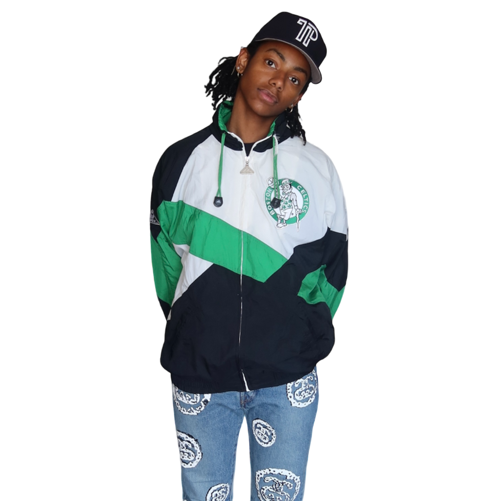 Vintage Celtics Windbreaker