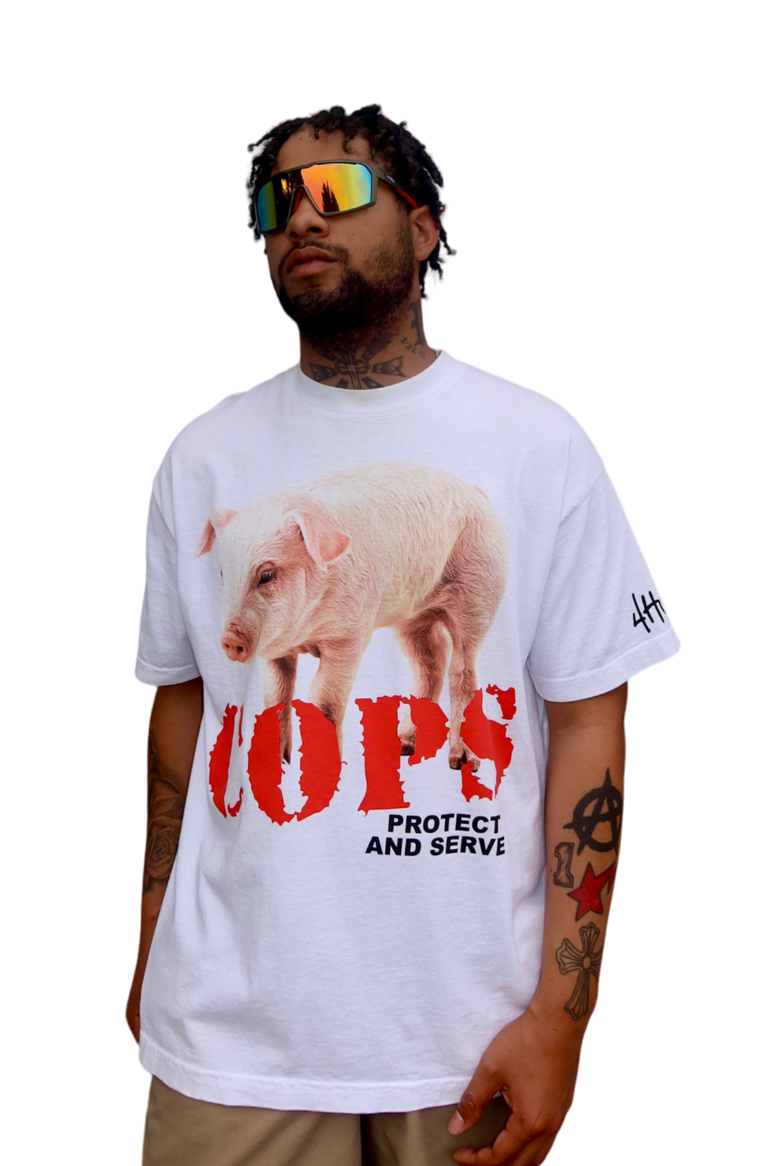 4Hunnid Cops T-Shirt