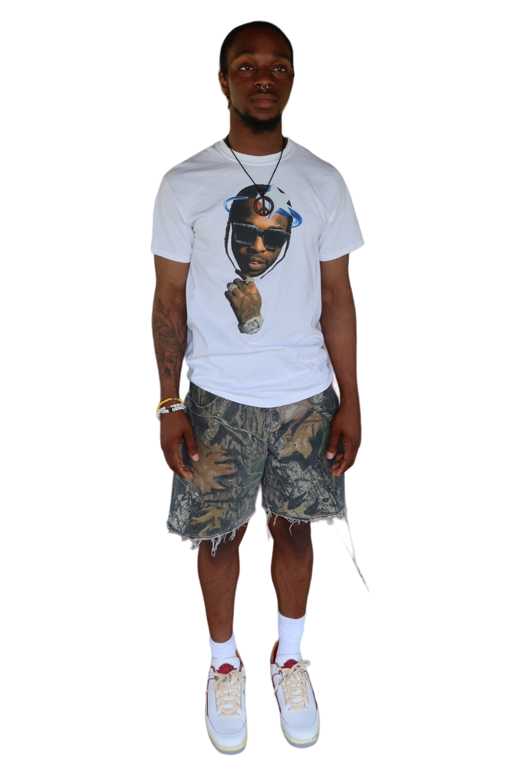 Pop Smoke x Vlone Halo T-shirt