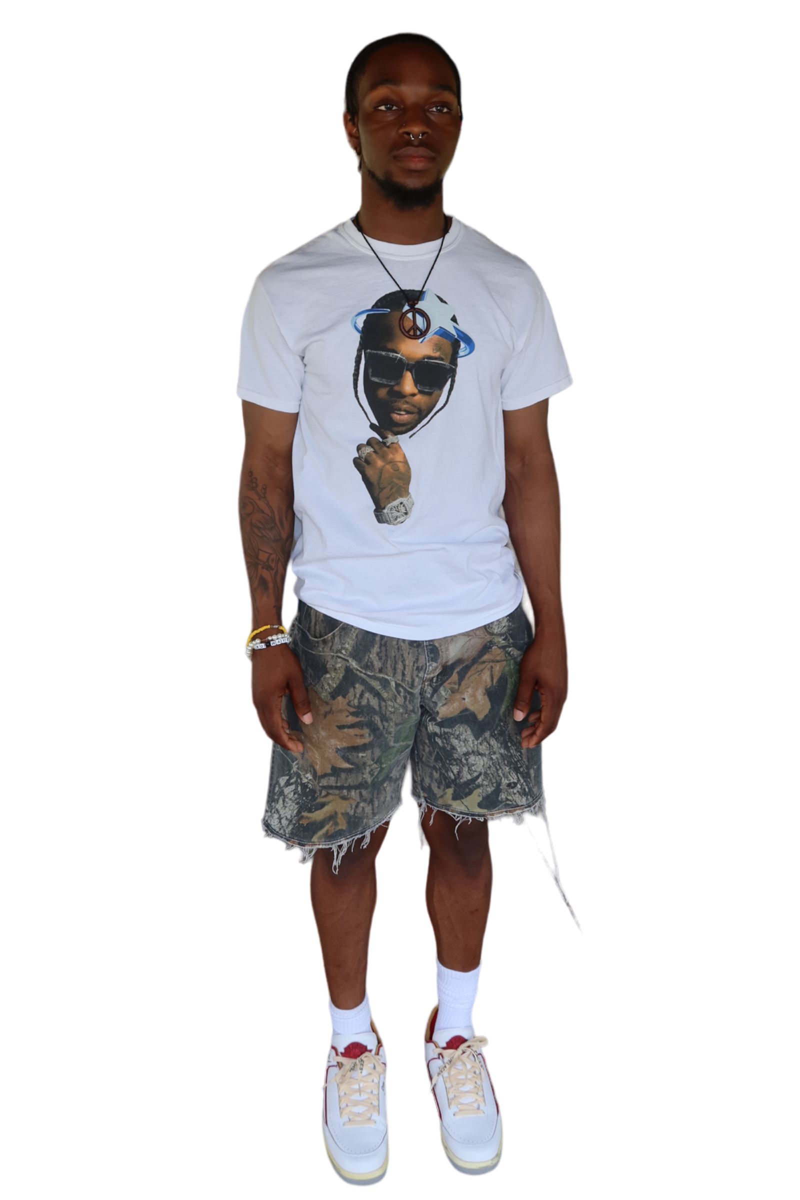 Pop Smoke x Vlone Halo T-shirt