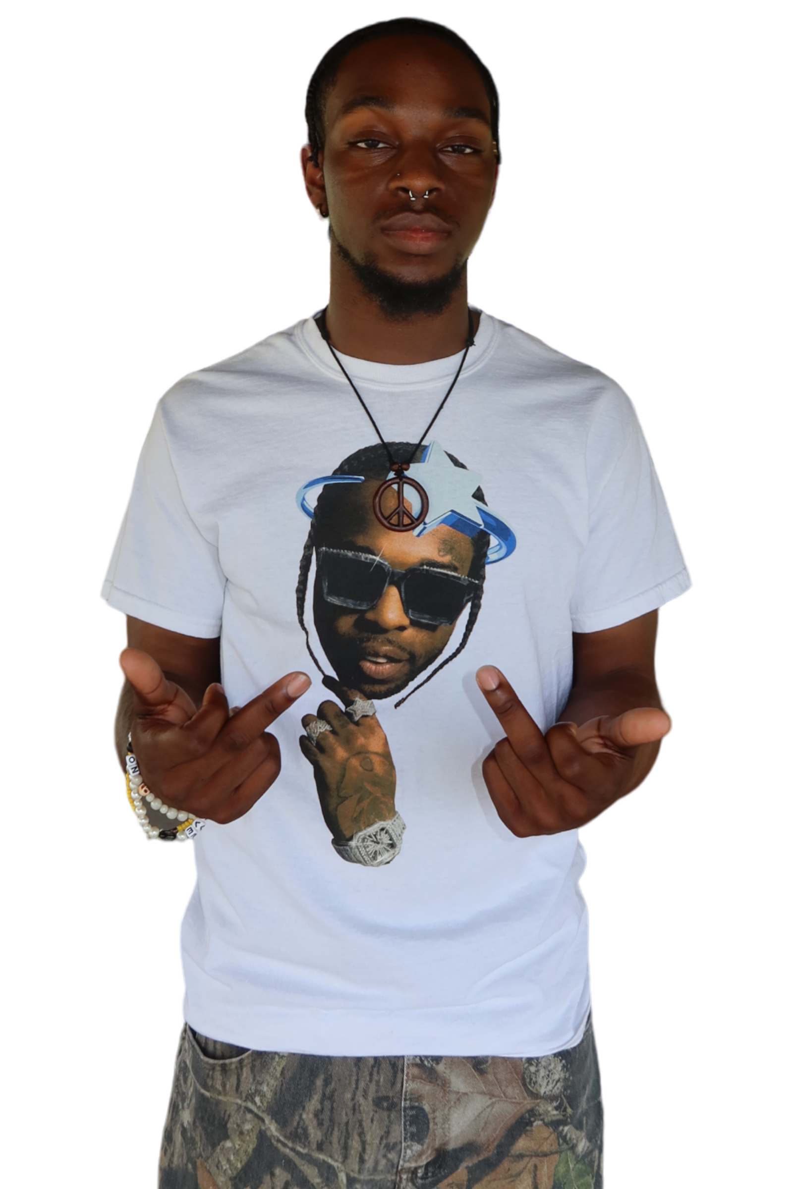 Pop Smoke x Vlone Halo T-shirt