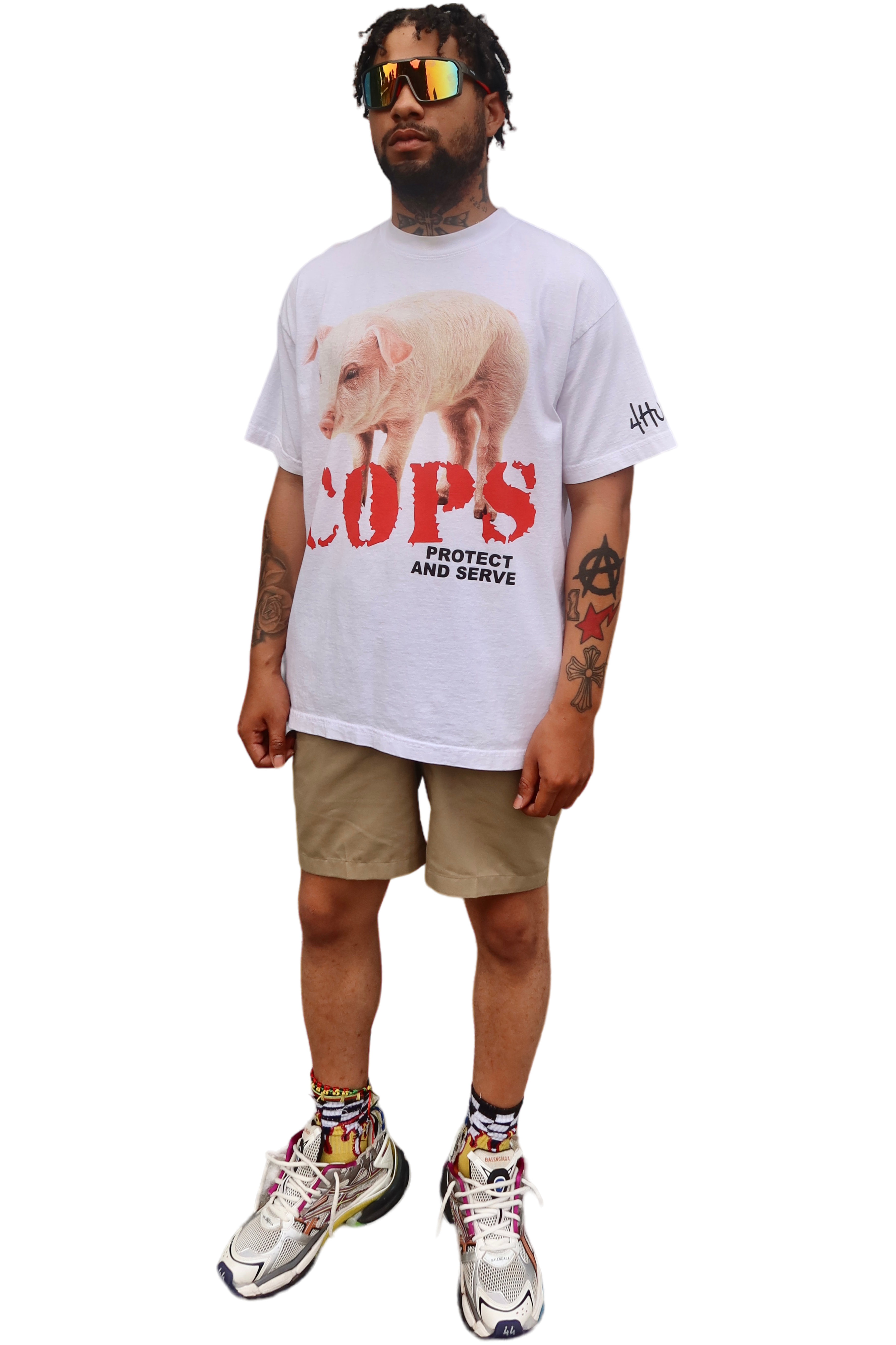 4Hunnid Cops T-Shirt